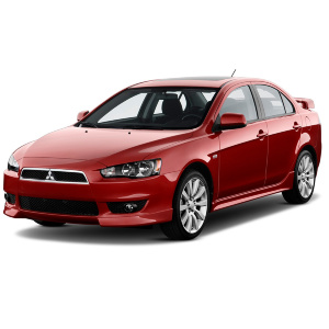 Стёкла фар Lancer X седан, хэтчбек (2007-2016) дорестайл и рестайл  