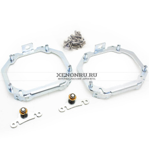 Переходные рамки для замены линз BMW X5 E53 рест. 2003-2006 с AFS  