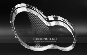 Стекло фары Mercedes Benz C-Class W203 (2000-2004) (правое)  